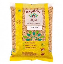 Arya Organic White Jowar   Pack  500 grams
